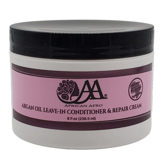 African Afro™ Argan Oil Leave-In Conditioner and Hair Repair Cream