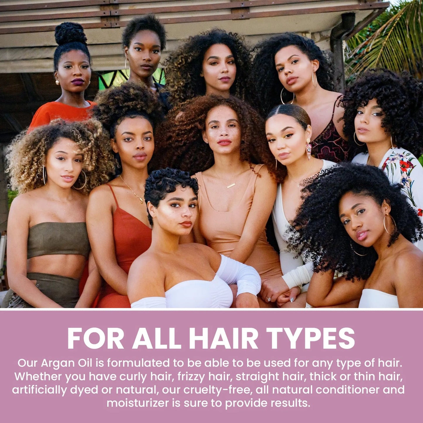 African Afro™ Argan Oil Leave-In Conditioner and Hair Repair Cream